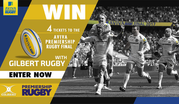 Win Aviva Premiership Rugby Final tickets with Gilbert Rugby